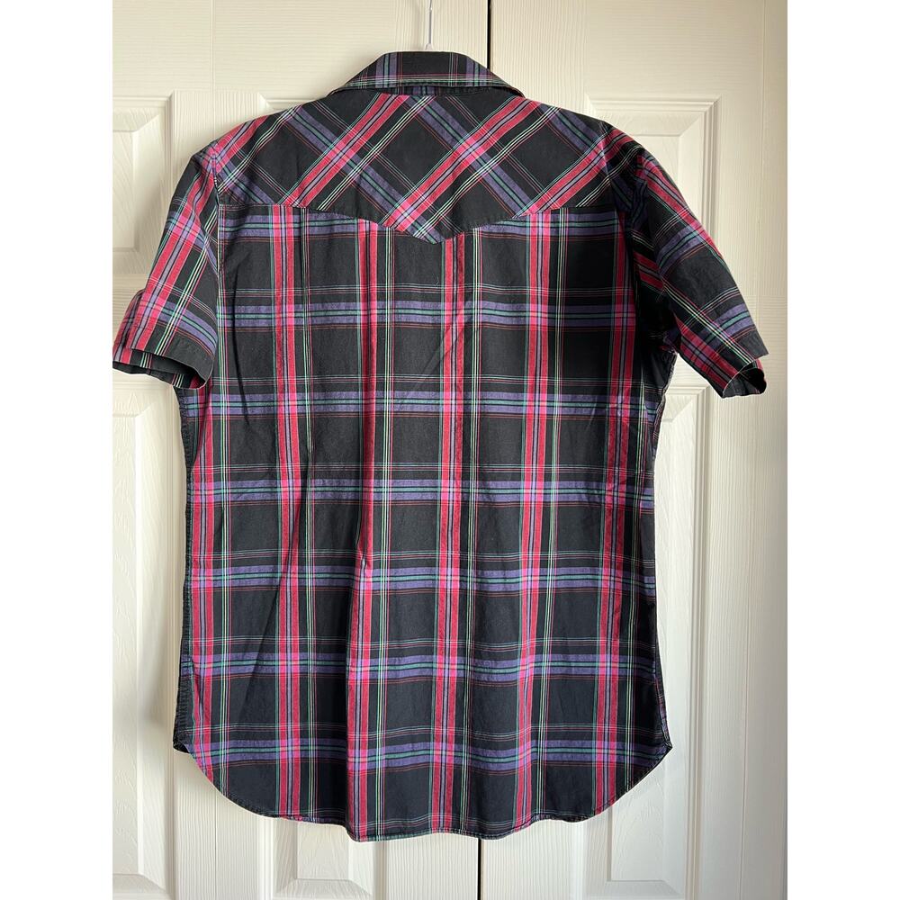 Pendleton Men's Short Sleeve Snap Front Shirt Size Large - Picture 2 of 6